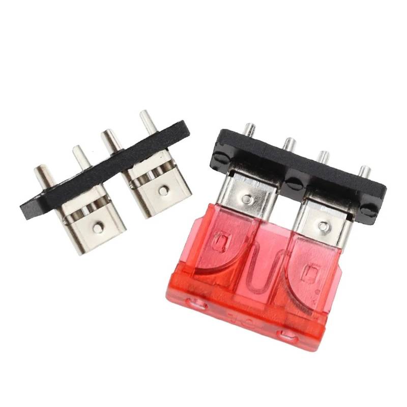Auto Sicherungshalter PCB Board Medium Mini Kleine Klinge Auto Automotive Boot 32V 100Pcs(Micro,No Fuse) von SFYMORHE