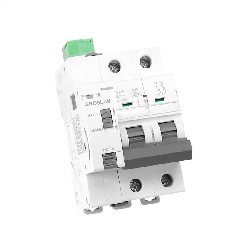 Smart MCB GRD9L-W Smart Life Fernbedienung Kurzschluss Drahtlose Interruptor Reclosing Schalter 1 stücke(GYM9-2P-MCB-25A) von SFYMORHE