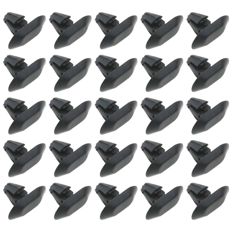 SG Store 100 Stück Seitenleiste Zierleisten Clips Ersatz 699786 Kompatibel mit Peugeot 206 307 406 Autotürdichtung Halteclips Schwarz von SG Store