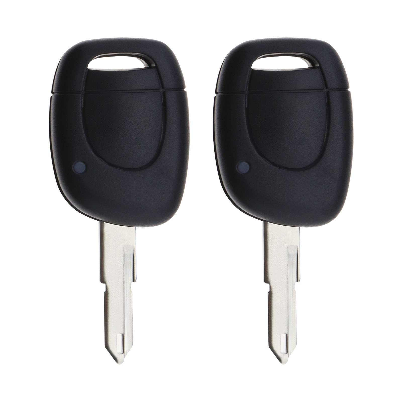 SG Store 2 STÜCKE Autoschlüsselhülle mit Ungeschnittenem Schlüsselblatt, Kompatibel mit Kangoo Master 2 Twingo Clio Laguna Space Megane 1-Tasten-Schlüsselanhänger, Gehäuse, Ersatzschlüsselabdeckung SG Store 2 STÜCKE Autoschlüsselhülle mit Ungeschnittenem Schlüsselblatt, Kompatibel mit Kangoo Master 2 Twingo Clio Laguna Space Megane 1-Tasten-Schlüsselanhänger, Gehäuse, Ersatzschlüsselabdeckung von SG Store