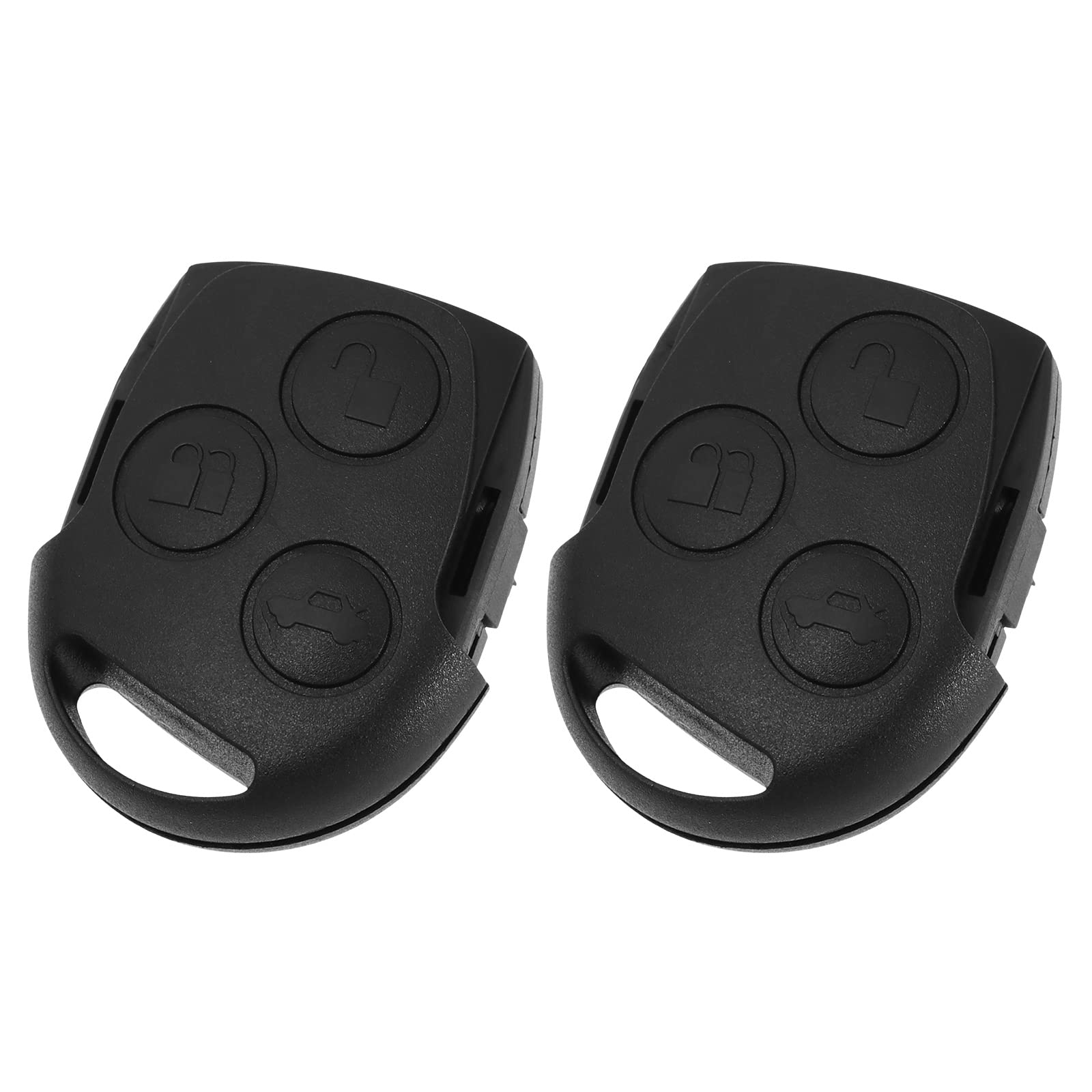 SG Store 2 Stück 3 Tasten Fernbedienung Schlüsselanhänger Gehäuse Ersatz Kompatibel mit Ford Focus Mondeo Fiesta Fusion Puma Transit Autoschlüssel Gehäuse Schwarz SG Store 2 Stück 3 Tasten Fernbedienung Schlüsselanhänger Gehäuse Ersatz Kompatibel mit Ford Focus Mondeo Fiesta Fusion Puma Transit Autoschlüssel Gehäuse Schwarz von SG Store