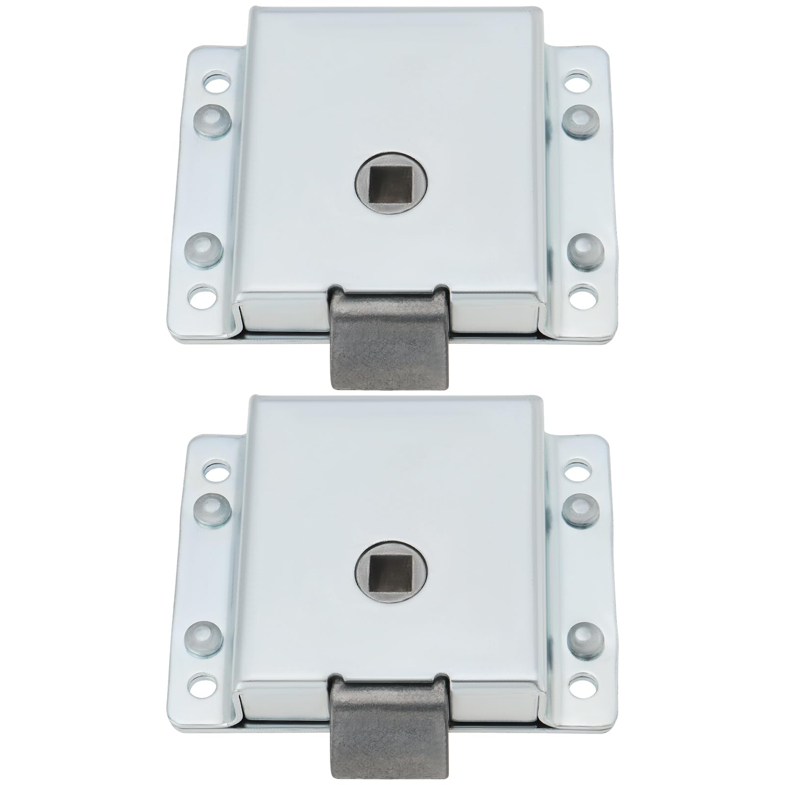 SG Store 2 x Türschloss-Riegellochabstand 50 mm/75 mm, 68 x 87 x 19 mm, geeignet für links und rechts, für Wohnmobil-Anhänger, Sscrew-on Lock Silber SG Store 2 x Türschloss-Riegellochabstand 50 mm/75 mm, 68 x 87 x 19 mm, geeignet für links und rechts, für Wohnmobil-Anhänger, Sscrew-on Lock Silber von SG Store