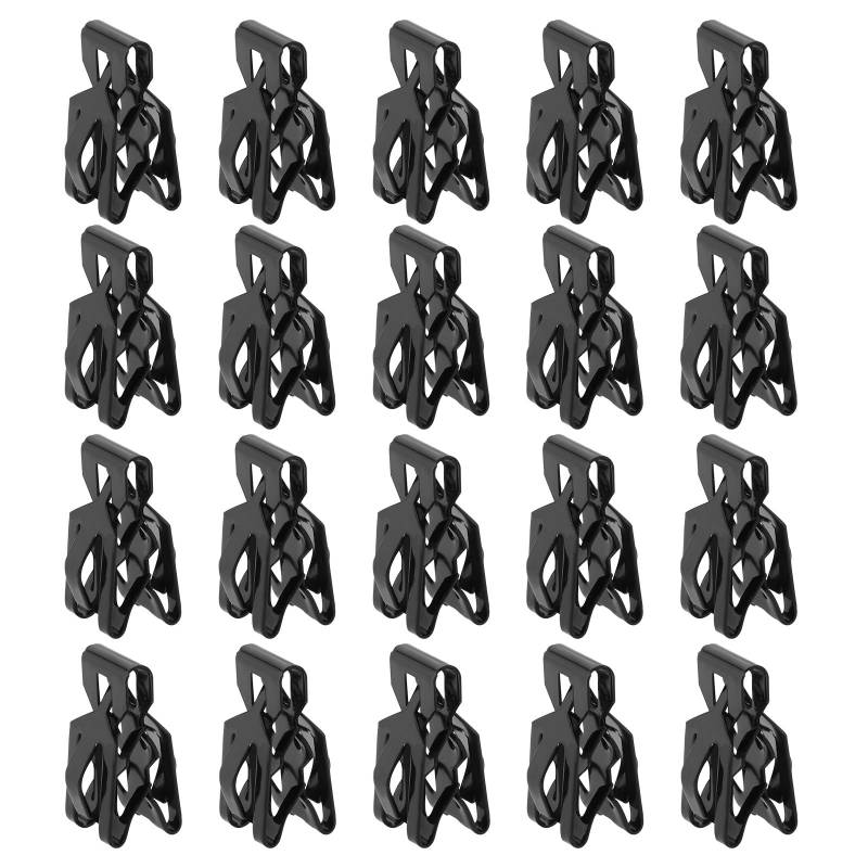 SG Store 20 Stück Kofferraumverkleidung Verkleidung Clips Ersatzteil 1490222 Kompatibel mit Ford Fiesta Kompatibel mit Focus C-Max Kompatibel mit Focus Schwarz von SG Store