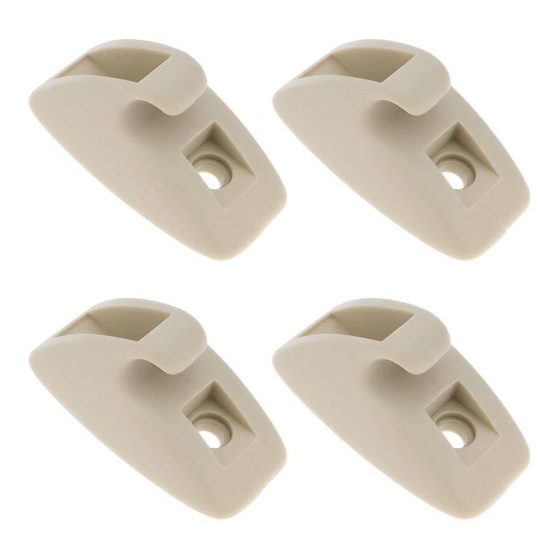 SG Store 4-teiliger Auto-Sonnenblenden-Halterungsclip 191857559 Kompatibel mit Volkswagen Golf 1974–1991 Beige von SG Store