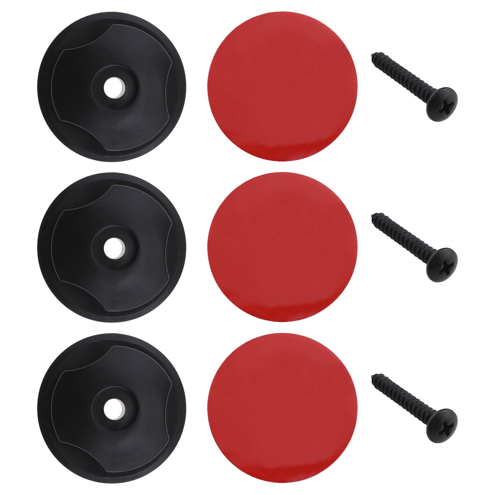 SG Store 40 STÜCKE Anhängerabdeckung Spannknopfhaken Klampen Planenhaken mit Schrauben Und Doppelseitigen Klebepads für Anhängernetze Planen Gummibänder SG Store 40 STÜCKE Anhängerabdeckung Spannknopfhaken Klampen Planenhaken mit Schrauben Und Doppelseitigen Klebepads für Anhängernetze Planen Gummibänder von SG Store