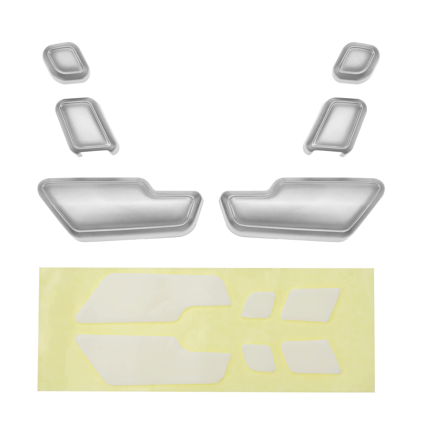 SG Store Set mit 6-teiliger Schalterabdeckung für Türsitzverstellung, Kompatibel mit Mercedes ML-Klasse W166 / B-Klasse W246 / C-Klasse W204 Sitzverstellknopfkappen SG Store Set mit 6-teiliger Schalterabdeckung für Türsitzverstellung, Kompatibel mit Mercedes ML-Klasse W166 / B-Klasse W246 / C-Klasse W204 Sitzverstellknopfkappen von SG Store