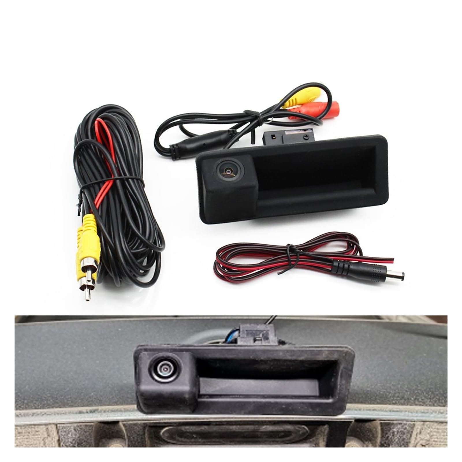 Autotürgriff Für 1 3 5 Für X1 Für X5 Für X6 Serie E82 E88 E90-E93 E60 E61 E84 E70 E71 51247118158 Auto Hinten Tür Boot Schalter Stamm Griff Türgriff(with Camera) von SGHFUVE