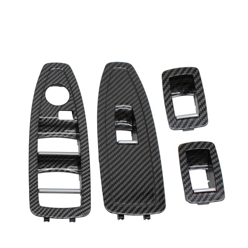 Autotürgriff Für 3 4 Serie M3 M4 F30 F34 F36 F32 F33 F80 F82 F83 Innen Tür Pull Griff Mit Griff Äußere Abdeckung Trim Carbon Faser Türgriff(Switch Panel 4pcs B) von SGHFUVE