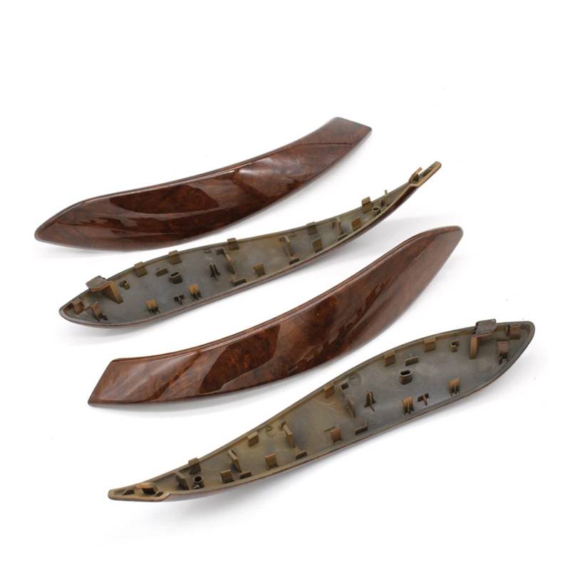 Autotürgriff Für 3 4 Serie M3 M4 F80 F30 F35 F36 F31 F32 F33 F34 2013-2018 2PCS/4PCS Set Innen Tür Pull Griff Äußere Abdeckung Trim Türgriff(Walnut 4PCS) von SGHFUVE