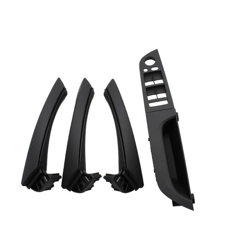 Autotürgriff Für 3 Serie E90 E91 316 318 320 325 328i RHD Rechts Fahrer Tür Griff Armlehne Abdeckung Panel Trim Set Ersatz Türgriff(Black High-end 35.5) von SGHFUVE