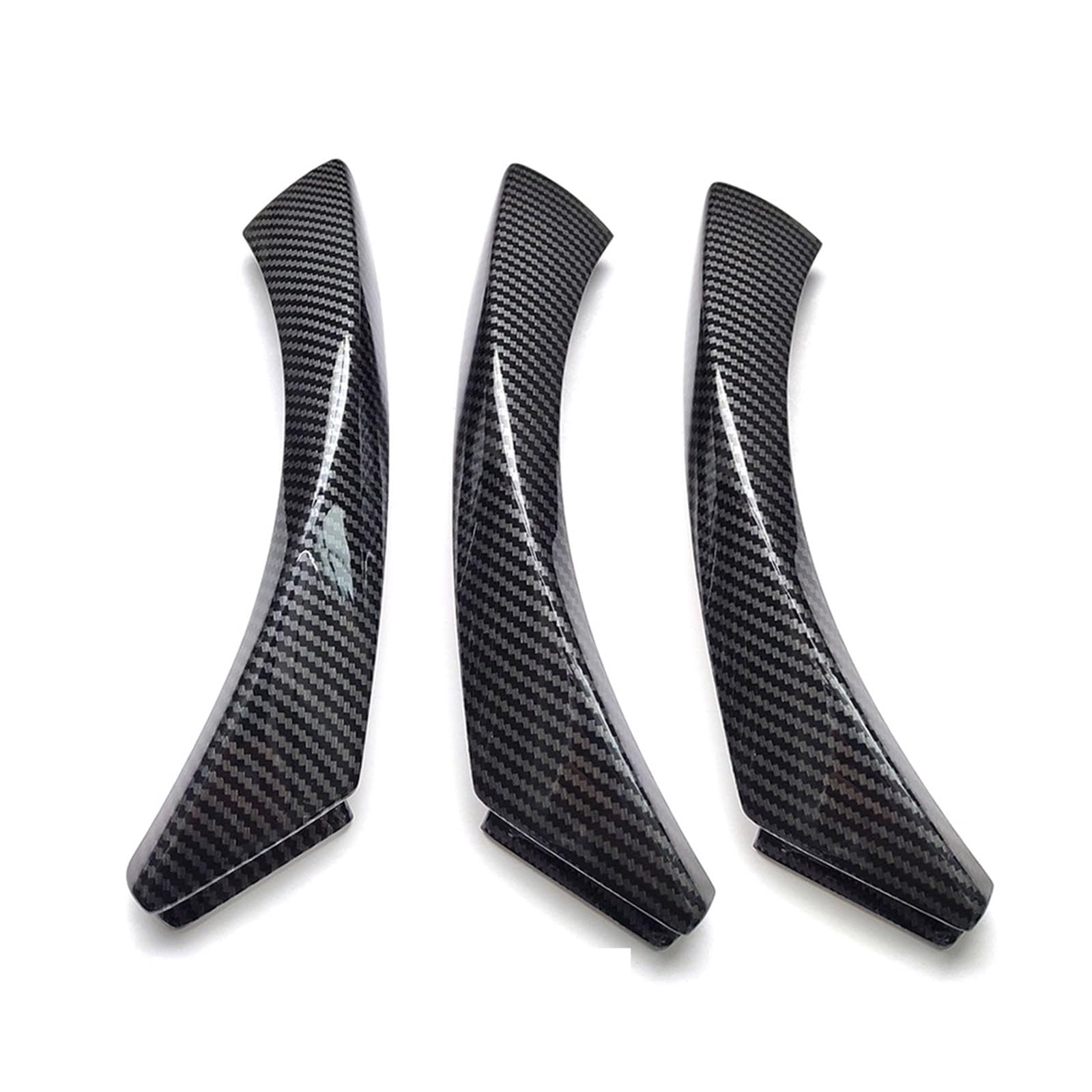Autotürgriff Für 3 Serie E90 E91 316 325 328i 318 320 Auto Innen Zubehör Carbon Faser Armlehne Panel Tür Griff Set Türgriff(LHD Cover 3pcs Set) von SGHFUVE