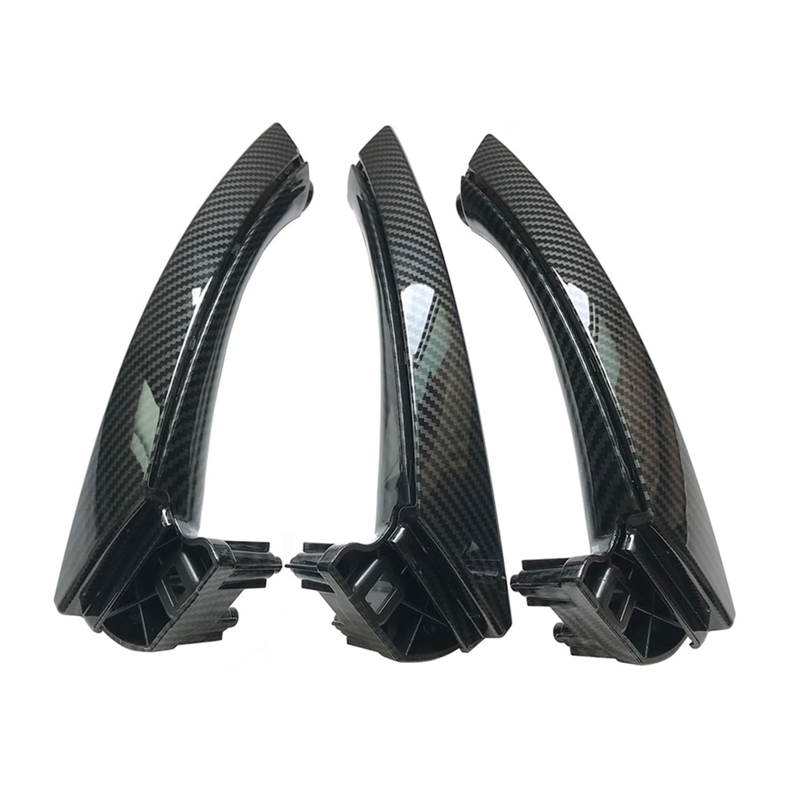 Autotürgriff Für 3 Serie E90 E91 320 325 328i 316 318 LHD RHD Auto Innen Armlehne Carbon Faser Tür Pull Griff Mit Abdeckung Trim Türgriff(LHD Assembly Set) von SGHFUVE