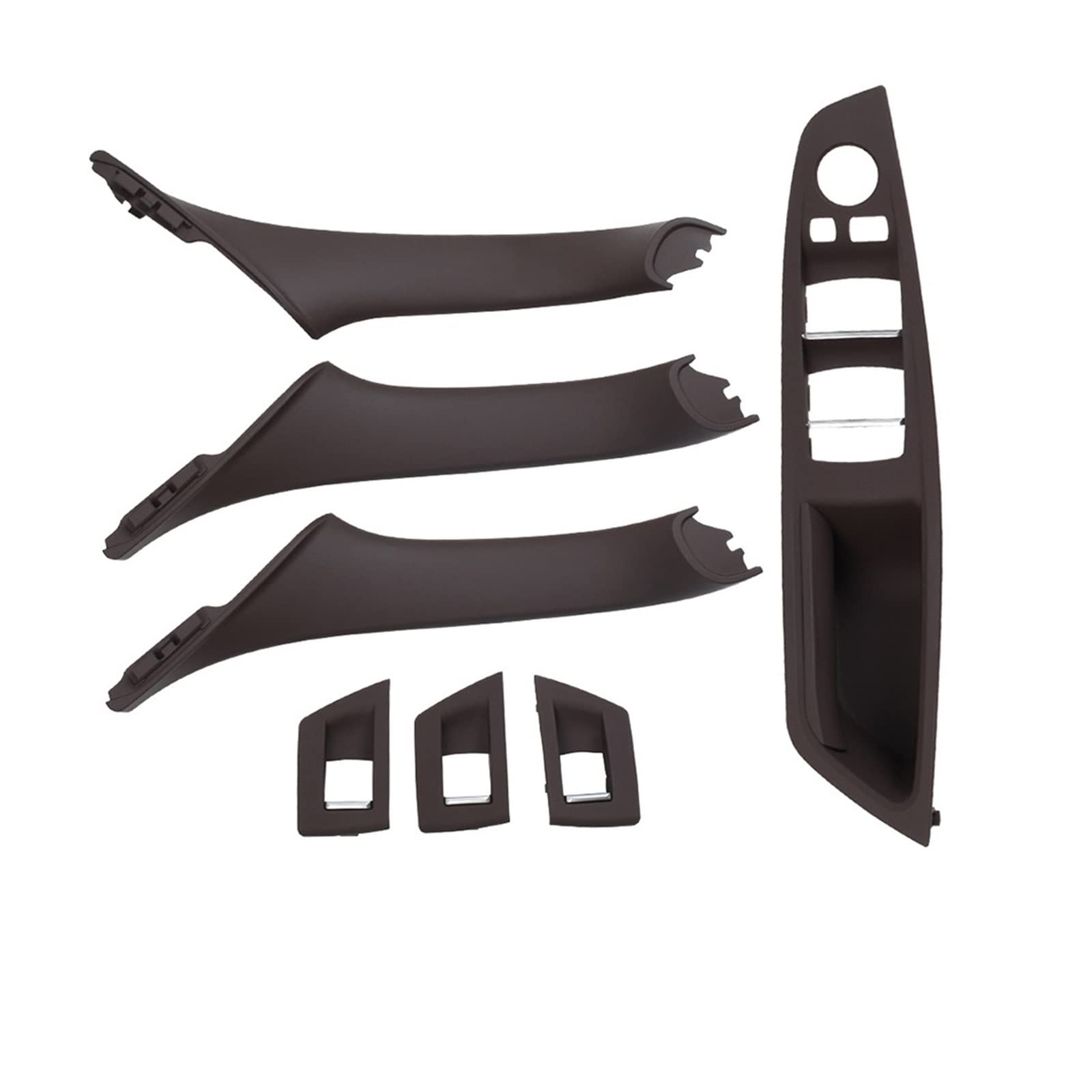 Autotürgriff Für 5 Series F10 F11 520i 523i 525i 528i 530i RHD Rechts Fahrer Auto Innentür Griff Armlehne Panel Pull Trim Abdeckung Set Türgriff(RHD Moka Set) von SGHFUVE