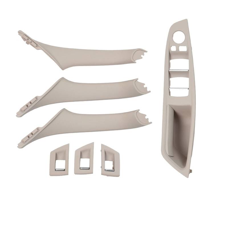 Autotürgriff Für 5 Series F10 F11 520i 523i 525i 528i 530i RHD Rechts Fahrer Auto Innentür Griff Armlehne Panel Pull Trim Abdeckung Set Türgriff(RHD Oyster Set) von SGHFUVE