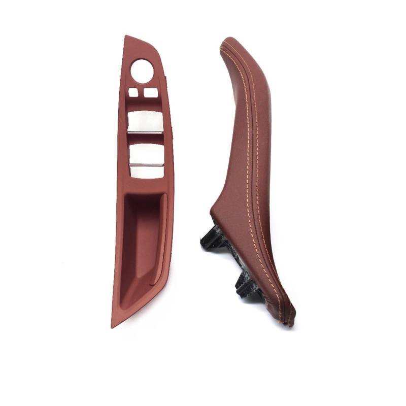 Autotürgriff Für 5 Series F10 F11 523i 525i 535i 540i 528i 530i LHD Innen Auto Vorne Links Rechts Armest Abdeckung Panel Tür Griff Montage Türgriff(Model A Redbrown) von SGHFUVE