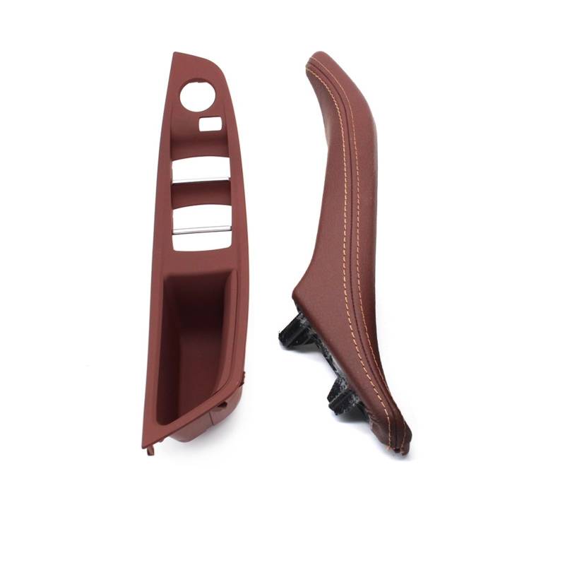Autotürgriff Für 5 Series F10 F11 523i 525i 535i 540i 528i 530i LHD Innen Auto Vorne Links Rechts Armest Abdeckung Panel Tür Griff Montage Türgriff(Model B Redbrown) von SGHFUVE