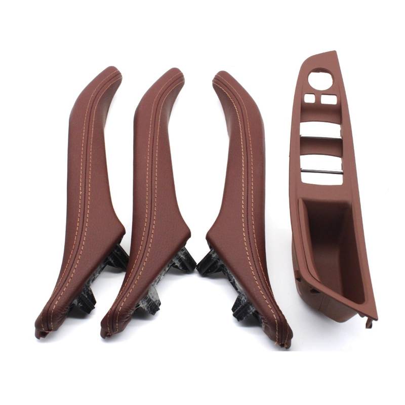 Autotürgriff Für 5 Series F10 F11 523i 528i 530i 525i 4PCS Kit Rechtslenker Autos RHD Innentürzuziehgriff Montagesatz Türgriff(Model A Redbrown) von SGHFUVE