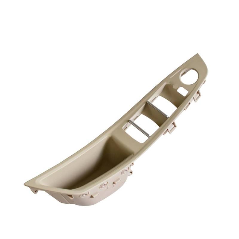 Autotürgriff Für 5 Series F10 F11 Auto Innentürgriff Panel Pull Trim Abdeckung Linkslenker LHD Rot-Braun Beige Schwarz Türgriff(Beige-White-LHD) von SGHFUVE
