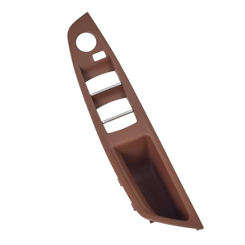 Autotürgriff Für 5 Series F10 F11 Auto Innentürgriff Panel Pull Trim Abdeckung Linkslenker LHD Rot-Braun Beige Schwarz Türgriff(Red Brown-RHD) von SGHFUVE