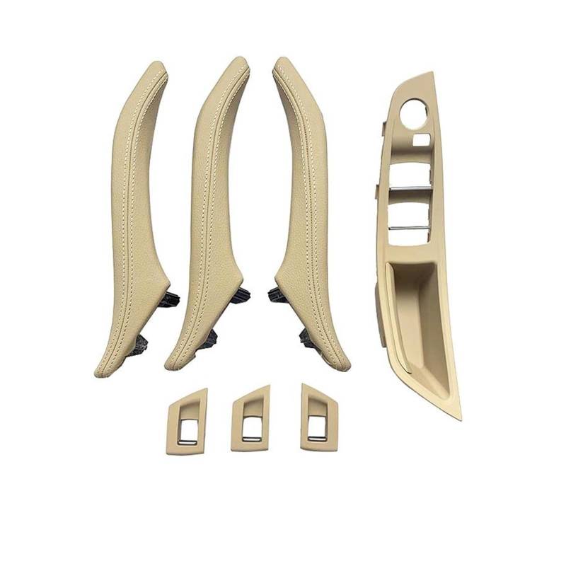 Autotürgriff Für 5 Series F10 F11 F18 520i 523i 525i 528i 535i RHD Auto Links Rechts Innen Tür Armlehne Griff Montage 7PCS Set Türgriff(RHD Beige) von SGHFUVE