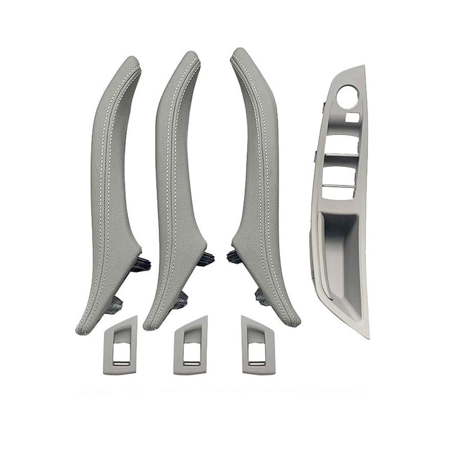 Autotürgriff Für 5 Series F10 F11 F18 520i 523i 525i 528i 535i RHD Auto Links Rechts Innen Tür Armlehne Griff Montage 7PCS Set Türgriff(RHD Gray) von SGHFUVE