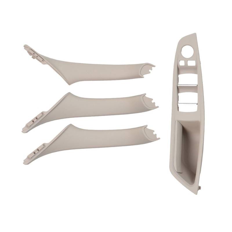 Autotürgriff Für 5 Series F10 F11 F18 520i 523i 525i 528i 535i RHD Rechtslenker Auto Innentürgriff Panel Trim Cover Set Türgriff(Model A Oyster) von SGHFUVE