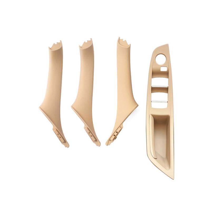 Autotürgriff Für 5 Series F10 F11 F18 520i 523i 525i 528i 535i RHD Rechtslenker Auto Innentürgriff Panel Trim Cover Set Türgriff(Model B Beige) von SGHFUVE