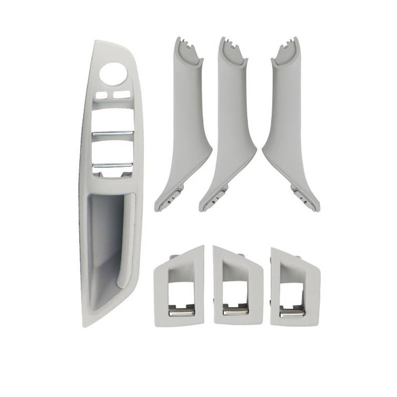 Autotürgriff Für 5 Series F10 F11 F18 520i 528i 535i 523i 525i 7PCS Innentür Armlehne Fenster Schalter Panel Pull Griff Set Türgriff(Grey) von SGHFUVE