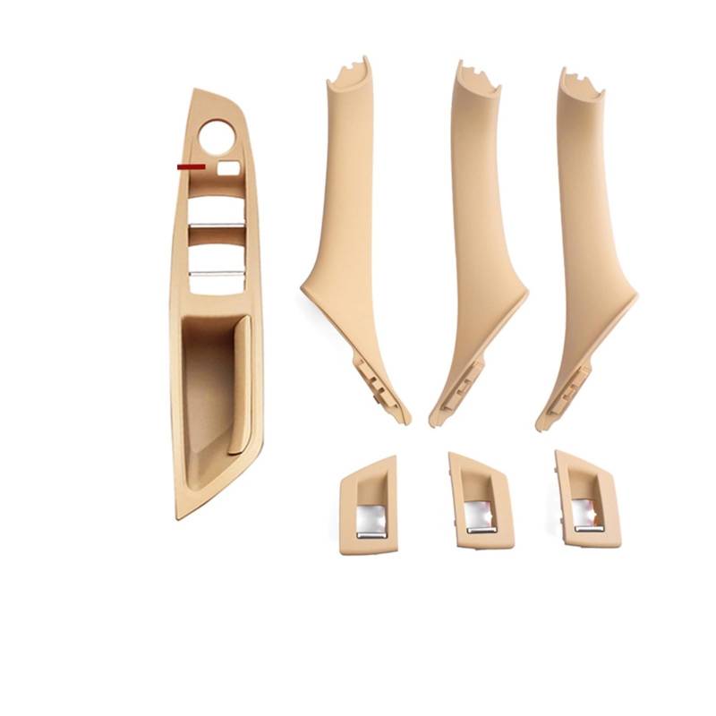 Autotürgriff Für 5 Series F10 F11 F18 523i 525i 520i 528i 535i Verbesserte Innentür Armlehne Fenster Schalter Panel Türgriff Set Türgriff(One Hole Beige Set) von SGHFUVE