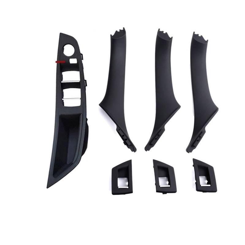 Autotürgriff Für 5 Series F10 F11 F18 523i 525i 520i 528i 535i Verbesserte Innentür Armlehne Fenster Schalter Panel Türgriff Set Türgriff(One Hole Black Set) von SGHFUVE