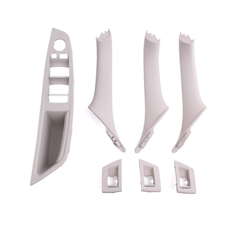 Autotürgriff Für 5 Series F10 F11 F18 528i 520i 523i 525i 535i Verbesserte Innentür Armlehne Fenster Schalter Panel Pull Griff Set Türgriff(Oyster LHD 7PCS) von SGHFUVE
