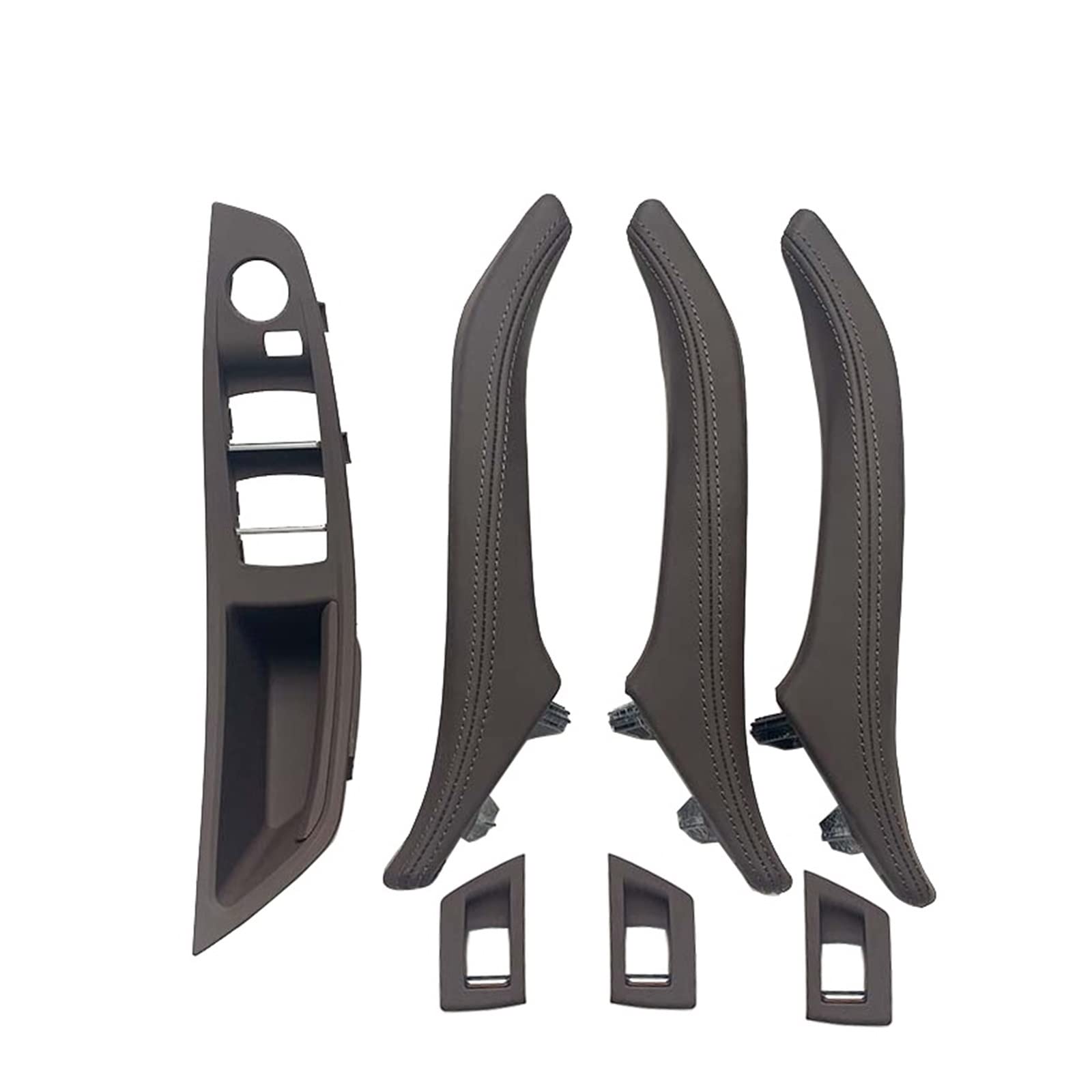 Autotürgriff Für 5 Series F10 F11 F18 528i 535i 520i 523i 525i LHD RHD Armlehne Innen Leder Türgriff Montage 7PCS Set Türgriff(LHD Moka) von SGHFUVE