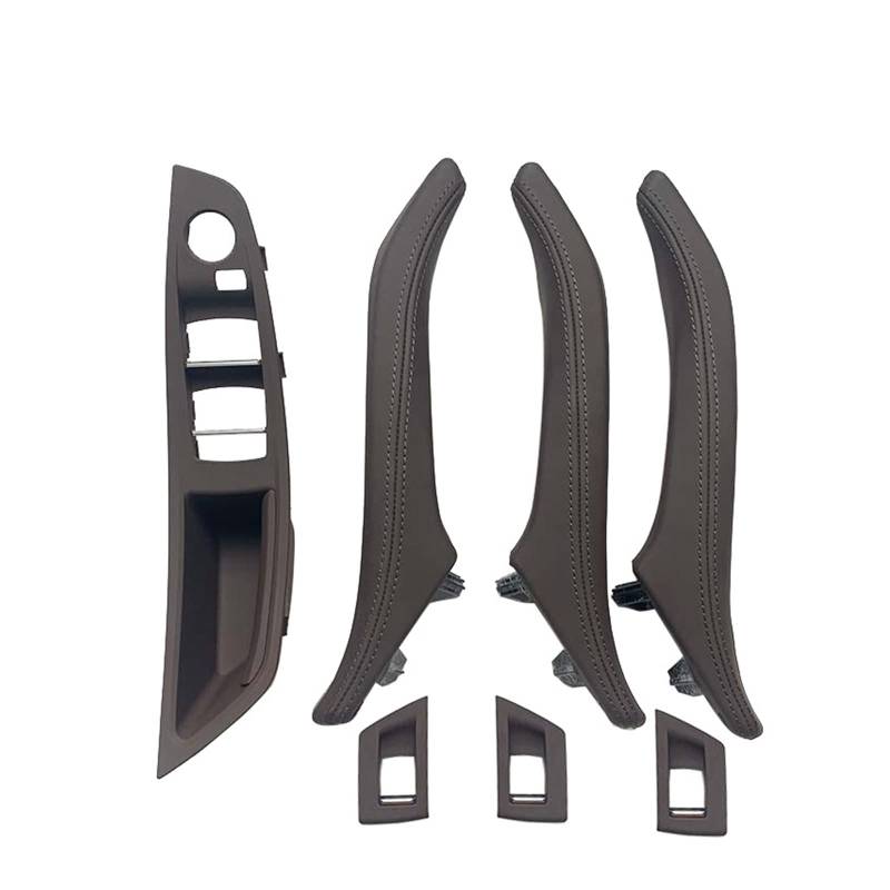 Autotürgriff Für 5 Series F10 F11 F18 528i 535i 520i 523i 525i LHD RHD Armlehne Innen Leder Türgriff Montage 7PCS Set Türgriff(LHD Moka) von SGHFUVE