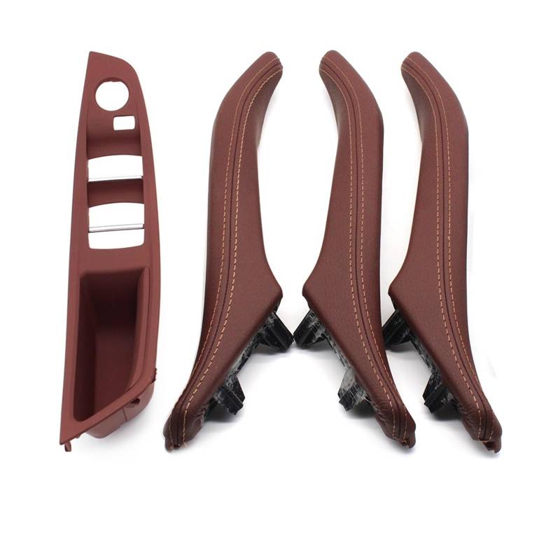 Autotürgriff Für 5 Series F10 F11 I 530i 535i 540i 523i 525i 528 LHD Innen Auto Armest Abdeckung Panel Türgriff Montage Türgriff(Model B Redbrown) von SGHFUVE