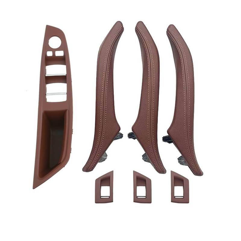 Autotürgriff Für 5 Series F10 F18 F11520i 523i 525i 535i 528i LHD RHD Links Rechts Hand Fahrer Innen Tür Pull Griff Montage Türgriff(LHD RED Brown) von SGHFUVE