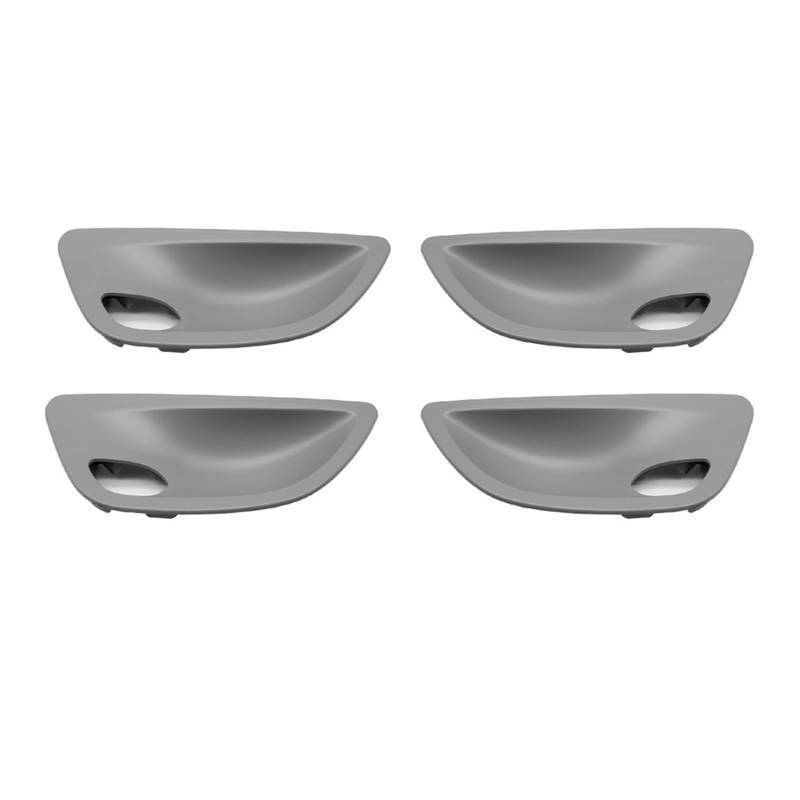 Autotürgriff Für 5 Series F11 F10 F18 2010-2017 2011 Links Rechts Innentürgriff Schüsselabdeckung Trim Ersatz Türgriff(Gray 4pcs Set) von SGHFUVE