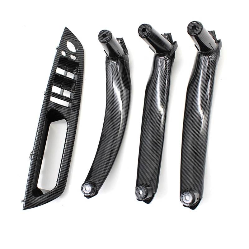Autotürgriff Für E70 E71 E72 X5 X6 2007-2014 LHD RHD Verbesserte Innentür Armlehne Abdeckung Pull Griff Ersatz Türgriff(Carbonfiber LHD Set) von SGHFUVE
