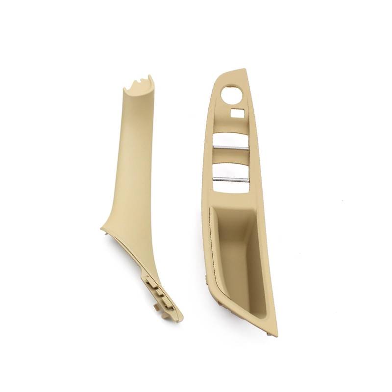 Autotürgriff Für F10 F18 F11 520 523 525 RHD Rechts Fahrer Auto Innen Tür Fenster Schalter Abdeckung Inneren Tür Griff Panel Türgriff(RHD Beige 2pcs) von SGHFUVE