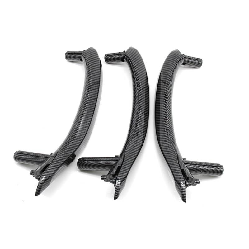 Autotürgriff Für F15 X5 X6 F16 2014-2018 2015 Verbesserte Links Rechts Carbon Fiber Innen Tür Griff Mit Äußere Abdeckung Montage Set Türgriff(RHD Handle Set) von SGHFUVE