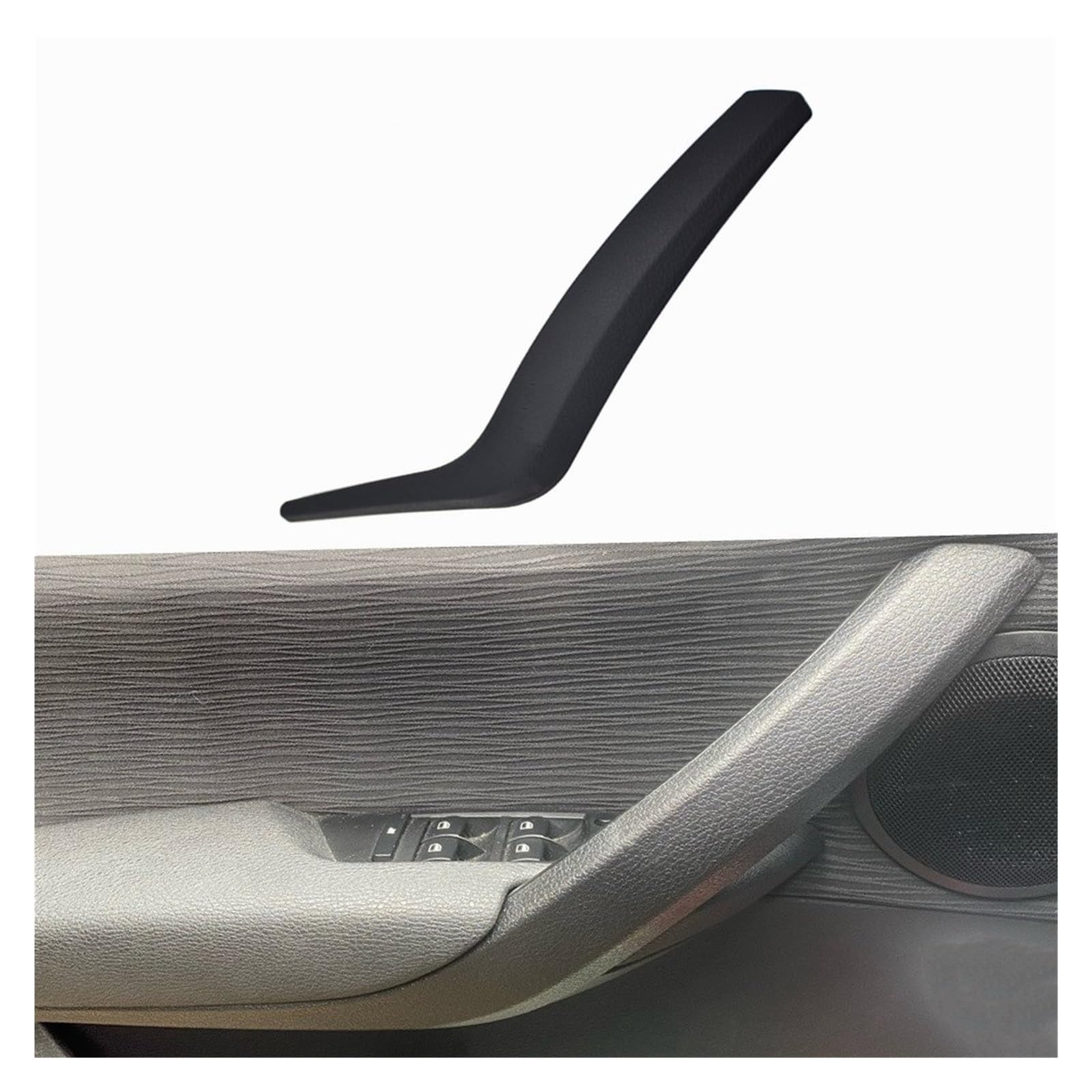 Autotürgriff Für X1 E84 2010 2011 2012 2013 2014 2015 2016 Set Auto Innen Griff Innen Tür Armlehne Panel Pull Trim Abdeckung Türgriff(Schwarze Linke) von SGHFUVE