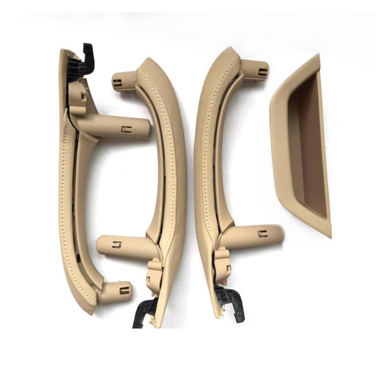 Autotürgriff Für X3 X4 F25 F26 2010-2016 2011 2012 Links Rechts Fahrer Auto Innen Tür Pull Griff Abdeckung Set Montage Türgriff(RHD Set Beige) von SGHFUVE
