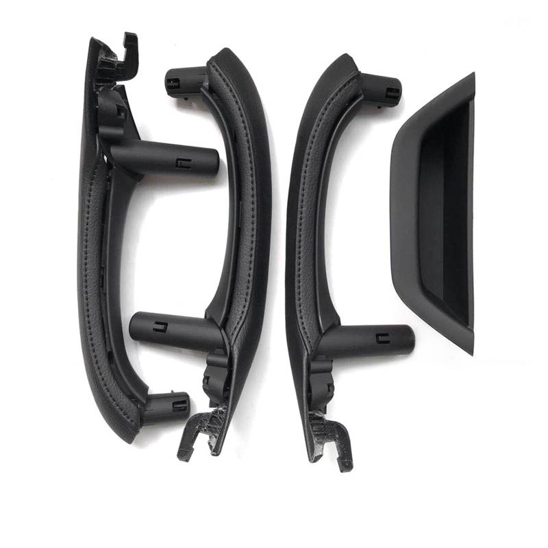 Autotürgriff Für X3 X4 F25 F26 2010-2016 2011 2012 Links Rechts Fahrer Auto Innen Tür Pull Griff Abdeckung Set Montage Türgriff(RHD Set Black) von SGHFUVE