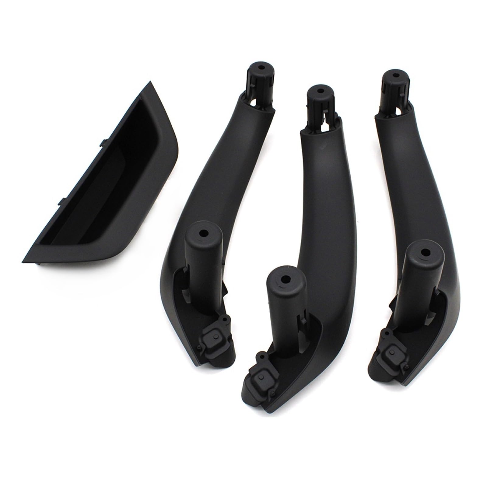 Autotürgriff Für X3 X4 F25 F26 2010-2016 LHD Innen Auto Zubehör Innere Tür Armlehne Panel Tür Pull Griff Set Türgriff(LHD Black Set) von SGHFUVE