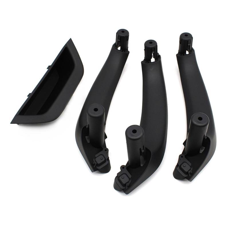 Autotürgriff Für X3 X4 F25 F26 2010-2016 LHD Innen Auto Zubehör Innere Tür Armlehne Panel Tür Pull Griff Set Türgriff(LHD Black Set) von SGHFUVE