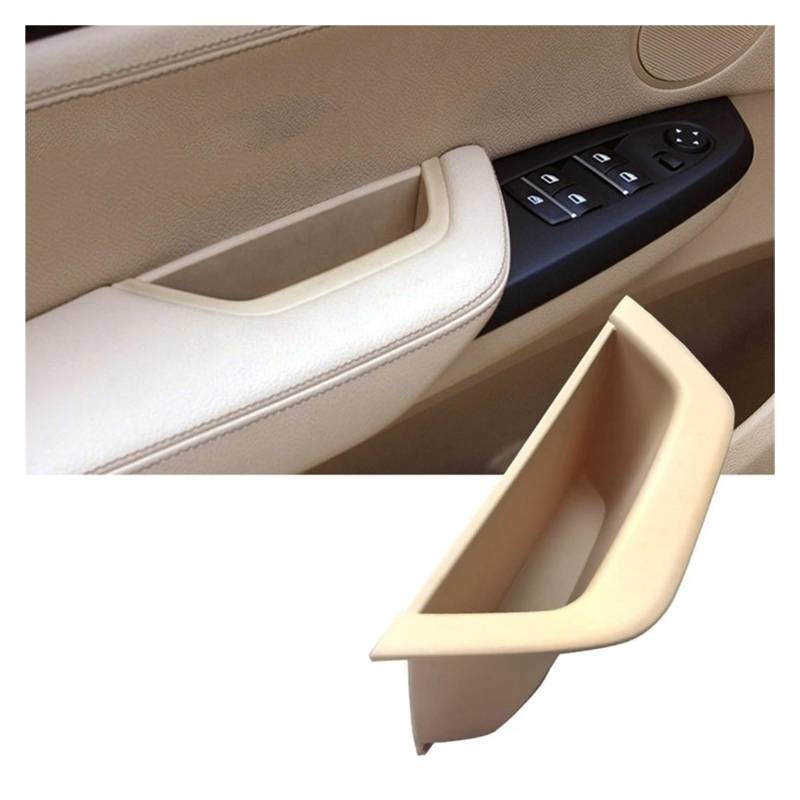 Autotürgriff Für X3 X4 F25 F26 2011 2012-2016 LHD RHD Innen Fahrer Tür Pull Griff Armlehne Panel Lagerung Box Abdeckung Türgriff(LHD Beige) von SGHFUVE