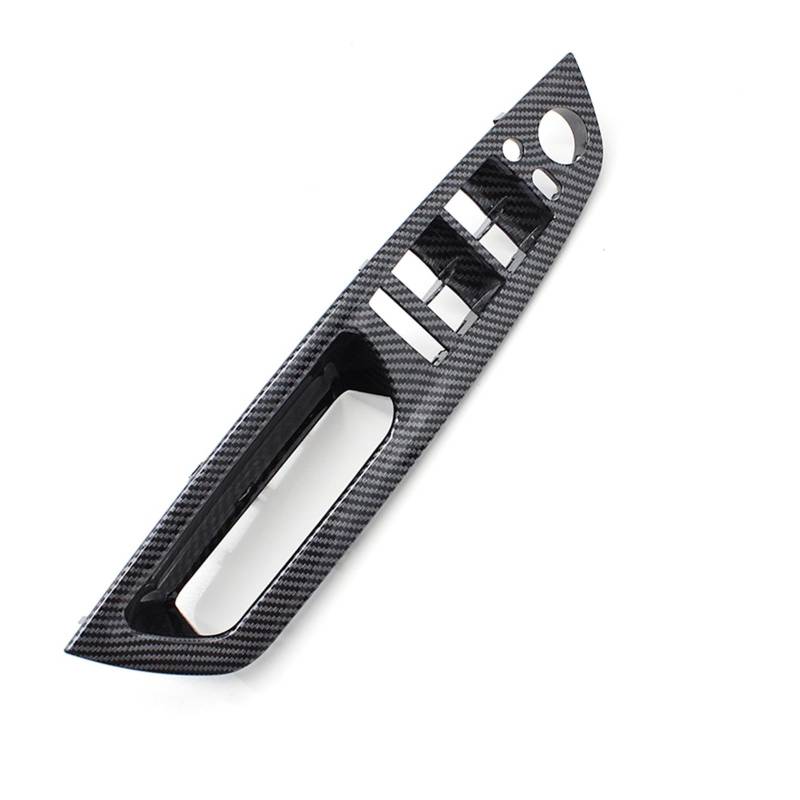 Autotürgriff Für X5 X6 E70 E71 E72 2007-2013 2009 LHD RHD Innentür Fahrerseite Fenster Schalter Panel Armlehne Abdeckung Trim Türgriff(Carbon Left Front) von SGHFUVE