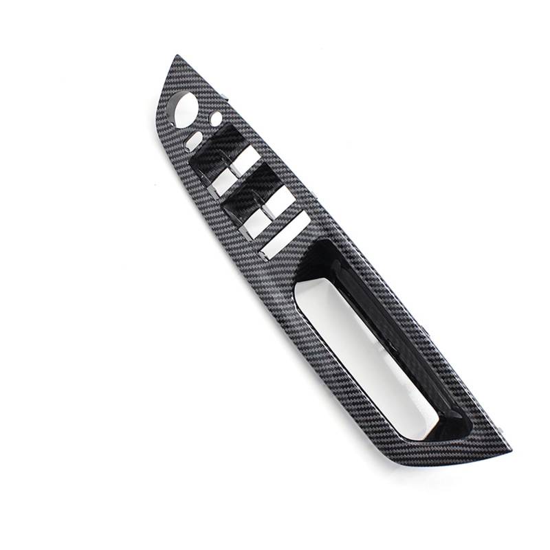 Autotürgriff Für X5 X6 E70 E71 E72 2007-2013 2009 LHD RHD Innentür Fahrerseite Fenster Schalter Panel Armlehne Abdeckung Trim Türgriff(Carbon Right Front) von SGHFUVE