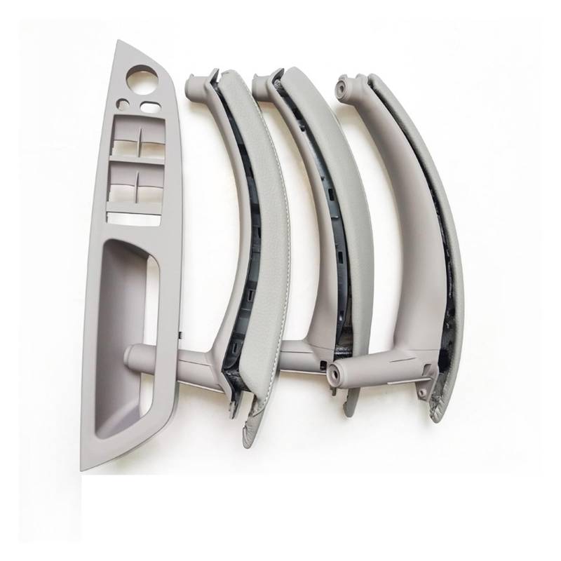 Autotürgriff Für X5 X6 E70 E72 E71 2009 2007-2014 LHD Verbesserte Innentürgriff Mit Abdeckung Montage Komplettset Türgriff(LHD Gray) von SGHFUVE