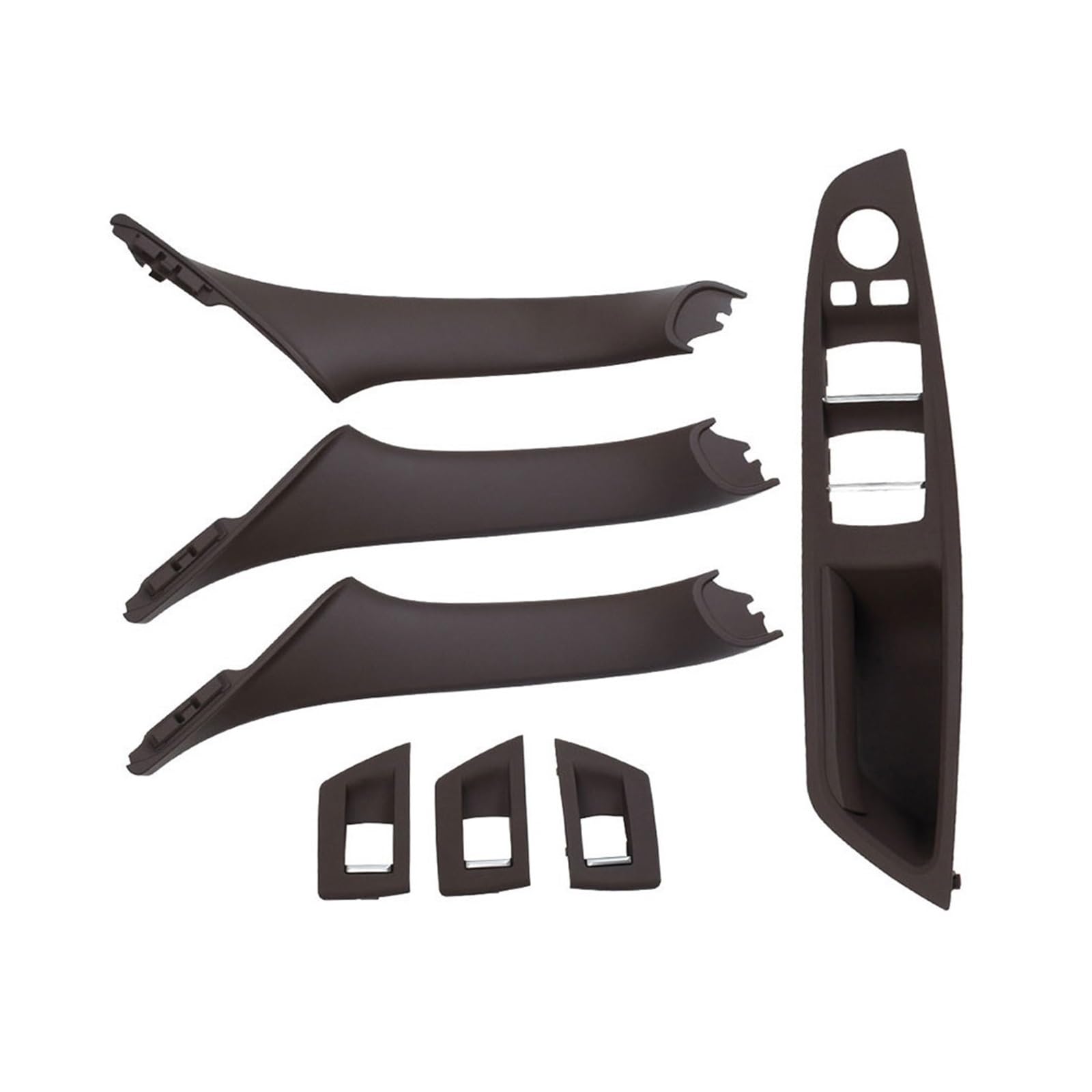 Autotürgriff RHD Rechtslenker Für 5er F10 F11 F18 520 523 525 528 Fensterheberschalter Innentürgriff Pull Panel Cover Set Türgriff(Model A Moka) von SGHFUVE