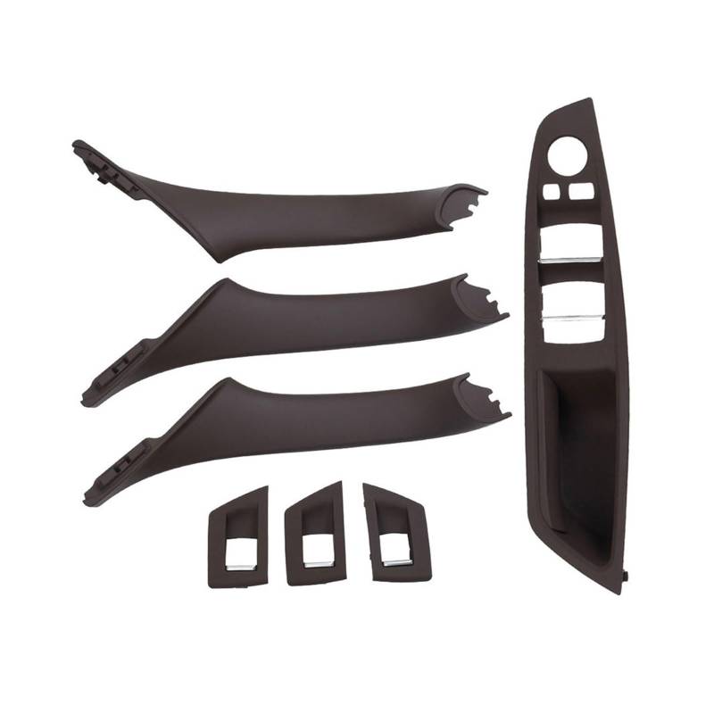 Autotürgriff RHD Rechtslenker Für 5er F10 F11 F18 520 523 525 528 Fensterheberschalter Innentürgriff Pull Panel Cover Set Türgriff(Model A Moka) von SGHFUVE